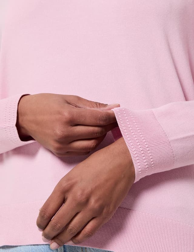 Detalle 2 de Tommy Hilfiger Women’s V-Neck Jersey Knitted Jumper