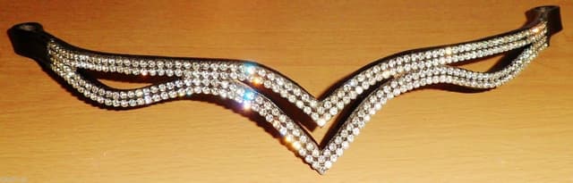 Imagen de Cwell Equine Ve Clear Crystal Browband 15 en OfertitasTOP