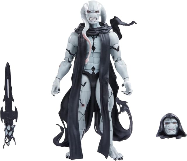 Detalle de Hasbro Marvel Legends Thor Comics: Gorr Action-Figur (15 cm) mit 2 Accessoires – zum Sammeln