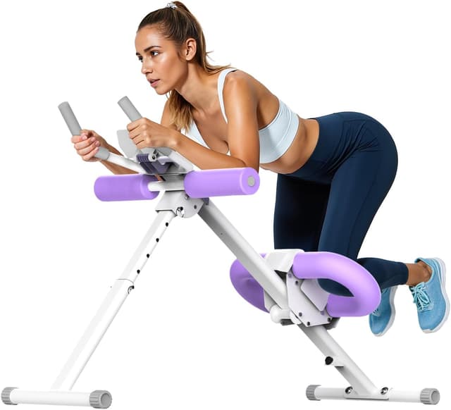 Detalle de OWLSKY Ab Machine Adjustable Trainer 440 lbs ๐