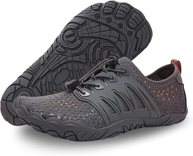 Detalle de FELOVE Chaussures de plage ultra-légères pour plongée, surf & snorkeling (pieds nus) — pantoufles hommes et femmes