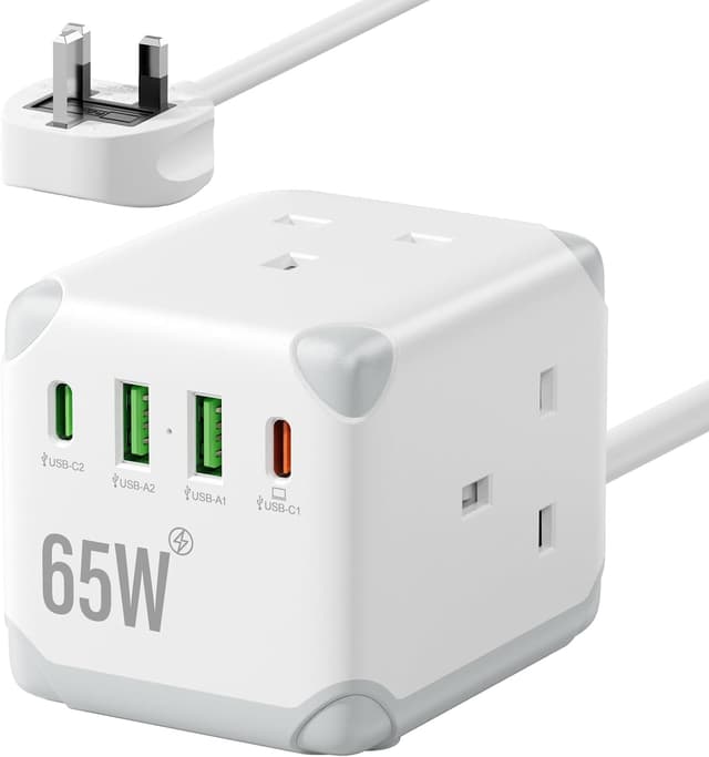 Imagen de Cube Extension Lead with USB C PD65W en OfertitasTOP