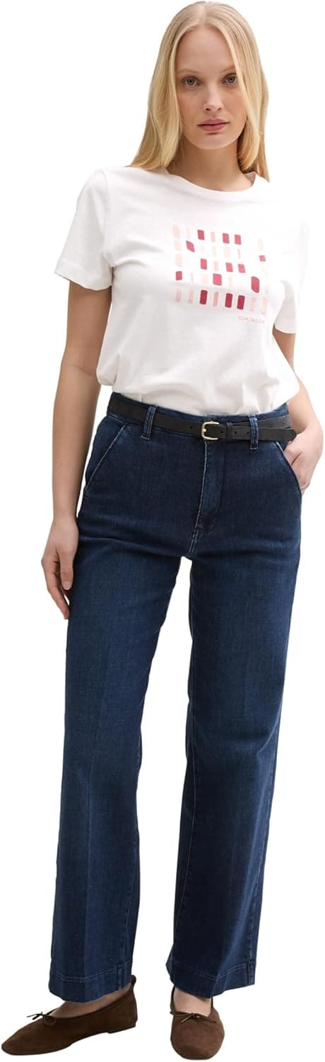 Detalle de TOM TAILOR 1045534 T-shirt da donna a maniche corte