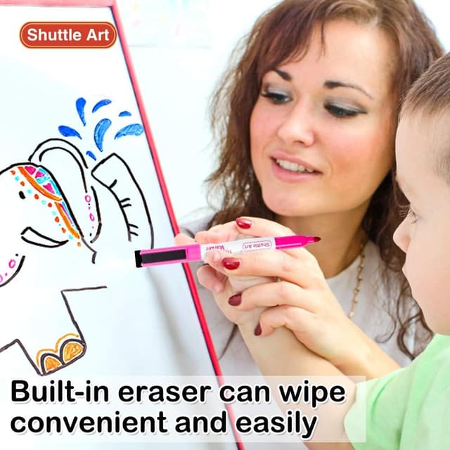 Thumbnail 5 de Shuttle Art Magnetic Dry Erase Markers 20-Color Set