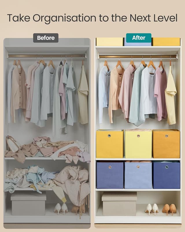 Detalle de SONGMICS Storage Cubes 30 x 30 x 30 cm