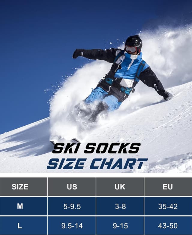 Thumbnail 6 de Niorasen Chaussettes de ski 2 paires