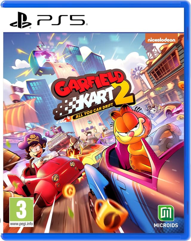 Imagen de MICROÏDS GARFIELD KART 2 PS5 en OfertitasTOP