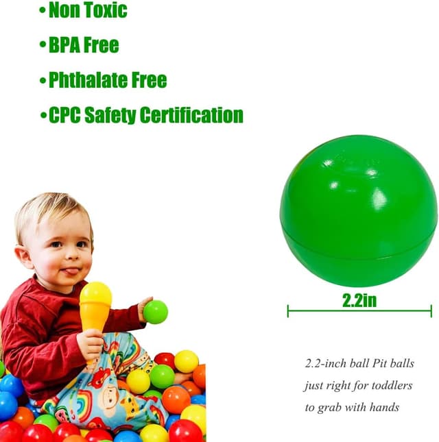Thumbnail 2 de LANGXUN 200 Ball Pit Balls for Kids