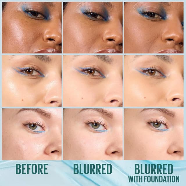 Detalle de Maybelline Poreless Jelly Primer (Hydrating Blurring) with 2% Niacinamide, Clear, 1 Count