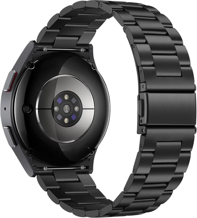 Thumbnail 6 de Suphart Stainless Steel Metal Band for Samsung Galaxy Watch (Black, No-Gap Connector) — 44mm/40mm/47mm/43mm/45mm compatible