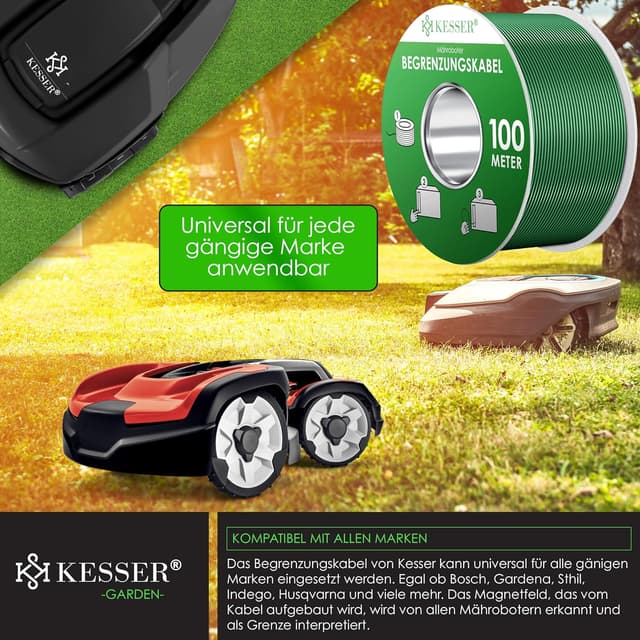 Thumbnail 7 de KESSER® Cable de Limitación para Robot Cortacésped 🌱