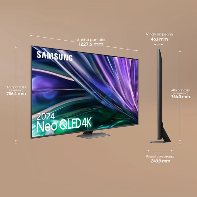 Detalle de Samsung Neo QLED TQ55QN85DBTXXC 55” 4K Smart TV reacondicionado Grado C
