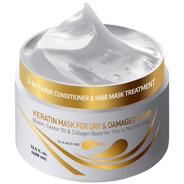 Imagen de Vitamins Keratin Haarmaske Haarkur – Deep Conditioner 1 Einheit en OfertitasTOP
