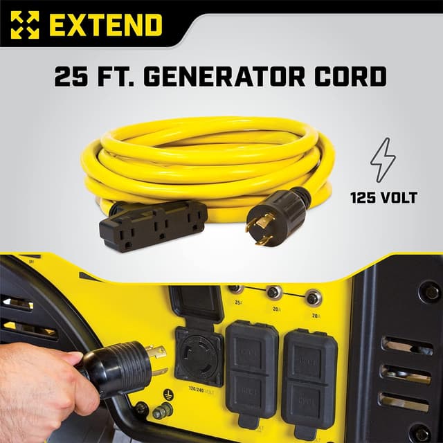Thumbnail 1 de Champion Power Equipment 25-Foot 30A Generator Extension Cord