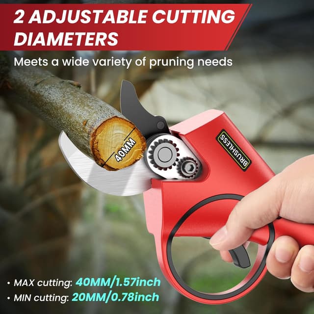 Detalle 2 de MuatCtarom forbici potatura a batteria 21V