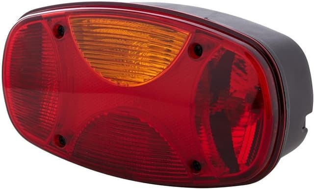 Detalle de HELLA 2VA 343 640-131 feu arrière Cargoluna 12V avec fonction d’illumination multicolore (montage en saillie/visse)