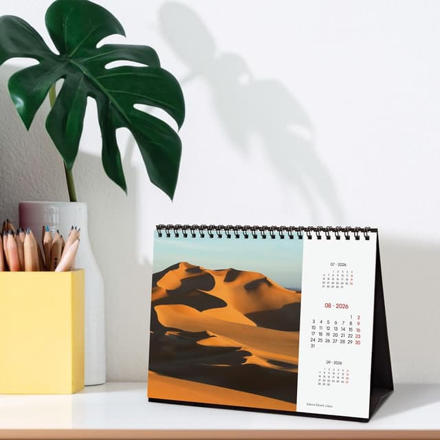 Thumbnail 2 de Finocam Calendario da tavolo 2026 mensile