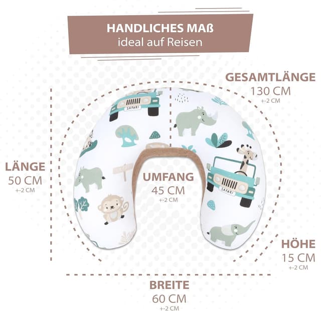 Thumbnail 1 de Totsy Baby Cuscino allattamento 130 cm