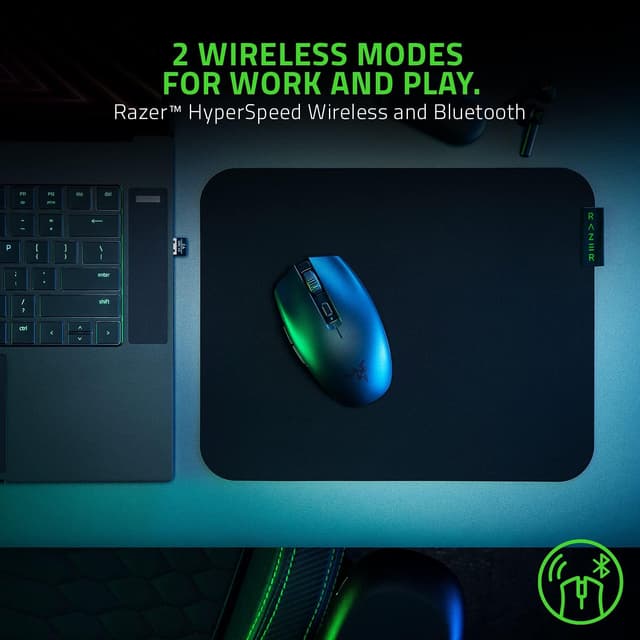Detalle de Razer Orochi V2 wireless gaming mouse 950h 🖱