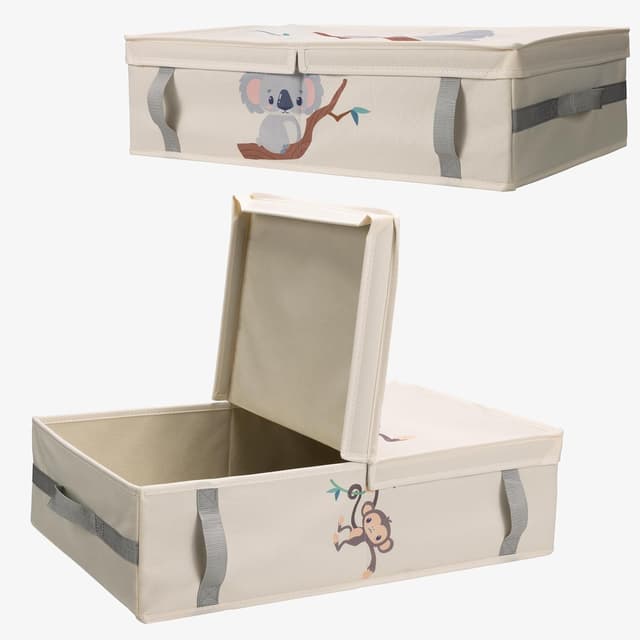 Thumbnail 6 de Navaris Unterbett Aufbewahrungsbox 58x38x15 cm 2er Set