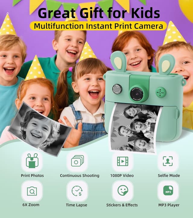 Detalle 2 de ORGSTA Kidizoom Instant Print Camera 32G
