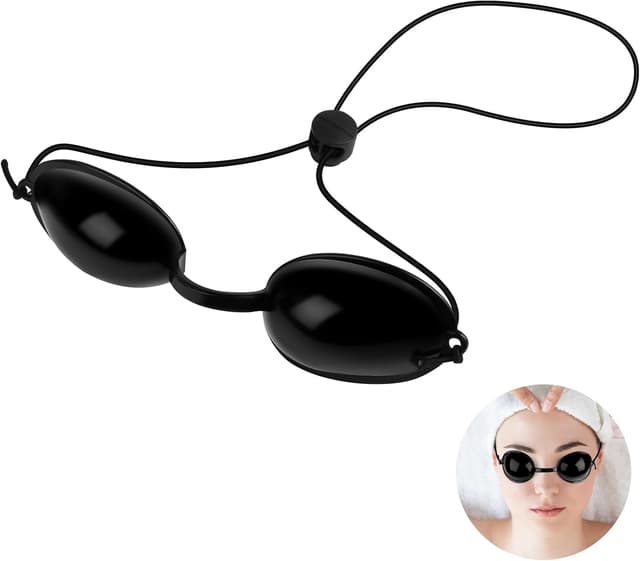 Detalle de LOPHE Sunbed Goggles (Adjustable UV & Infrared Protection) – 1 Pair