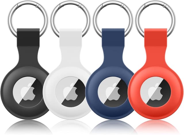Thumbnail 5 de 4-Pack AirTag Silicone Case Holder 🔑