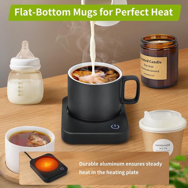 Thumbnail 6 de VOBAGA Coffee Mug Warmer with 3-Temp ⚡