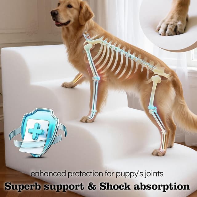 Detalle de Dog steps for sofa, Pawchop 4-Step 73cm