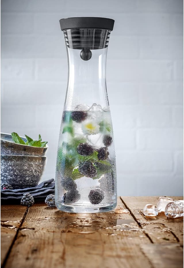 Thumbnail 3 de WMF - Botella de cristal 1.0L con tapa y colador 💧