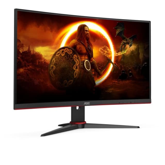 Detalle de AOC C27G2E/BK 27" Curvo FullHD 165 Hz VA 1 ms