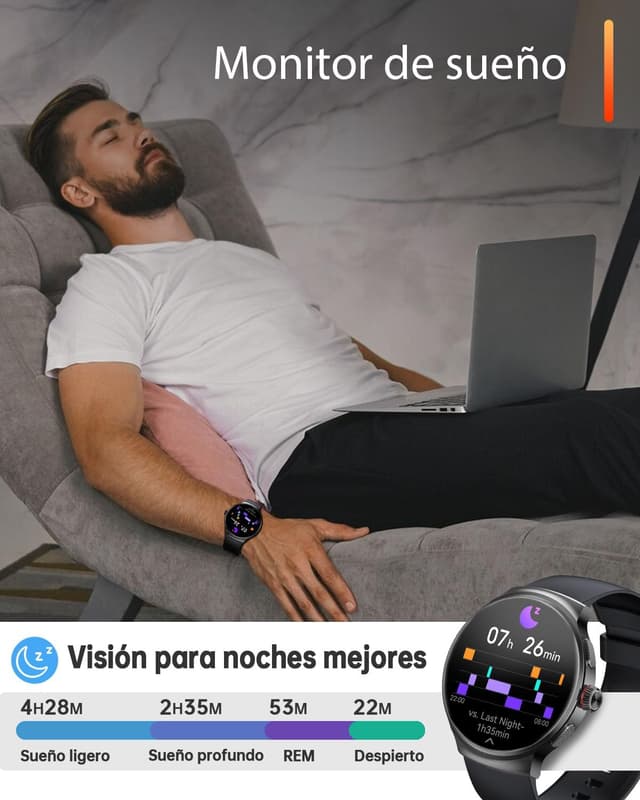 Thumbnail 6 de OUKITEL Reloj Inteligente 1,43" AMOLED