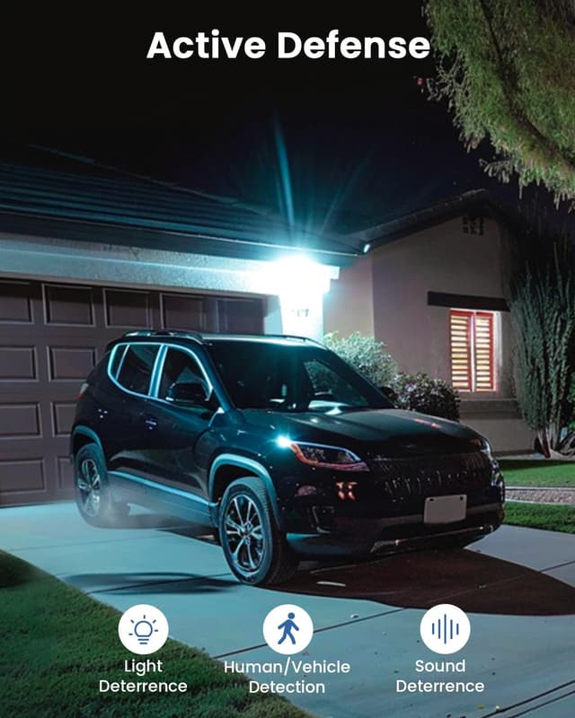 Thumbnail 4 de AOSU 5MP Solar Security Camera System