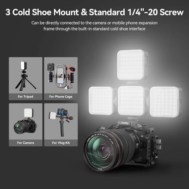 Thumbnail 6 de SMALLRIG P108 RGB 4055 LED video light