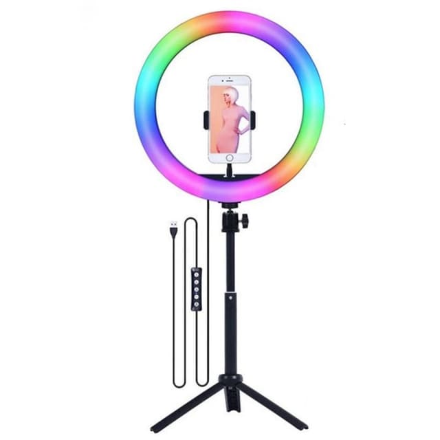 Thumbnail 2 de Klack Arokcolor Aro de Luz LED para smartphone con trípode