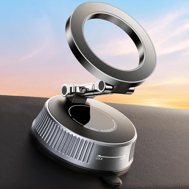 Detalle de EOIWUY soporte magnético coche MagSafe 360°