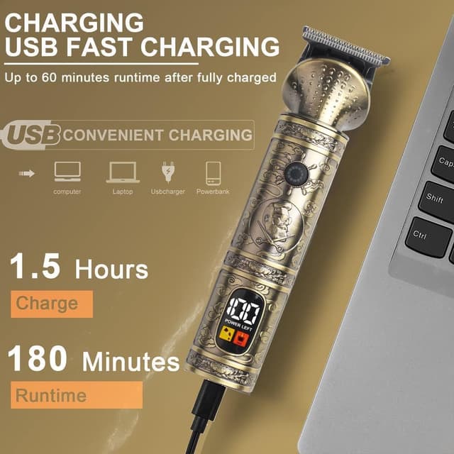 Detalle de NuvaConx Haarschneidemaschine 4in1 Haarschneider ✂