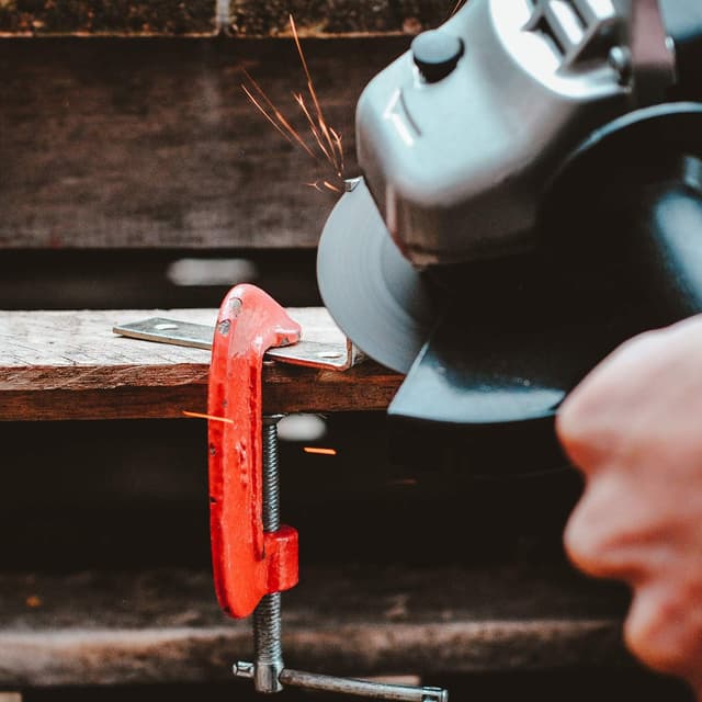 Detalle de WORKPRO Dischi abrasivi da 115 mm grana 80 (10 pezzi) per smerigliatrici angolari