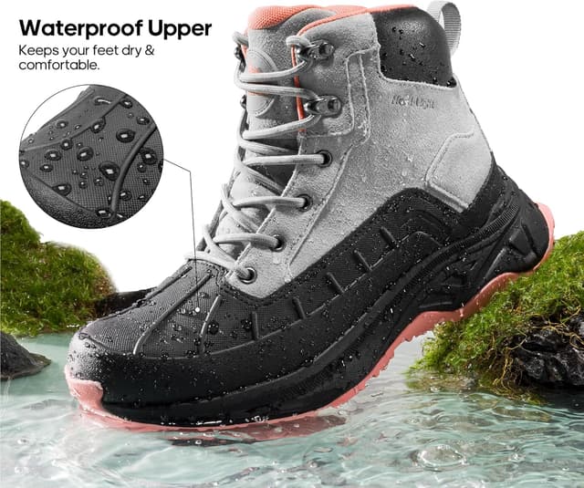 Thumbnail 2 de NORTIV 8 Women's Waterproof Hiking Boots