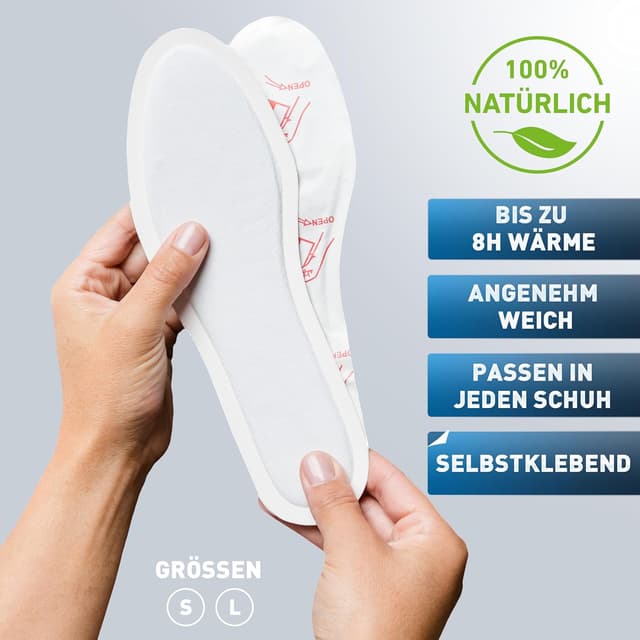 Thumbnail 1 de THE HEAT COMPANY Sohlenwärmer klebend 5 Paar EXTRA WARM