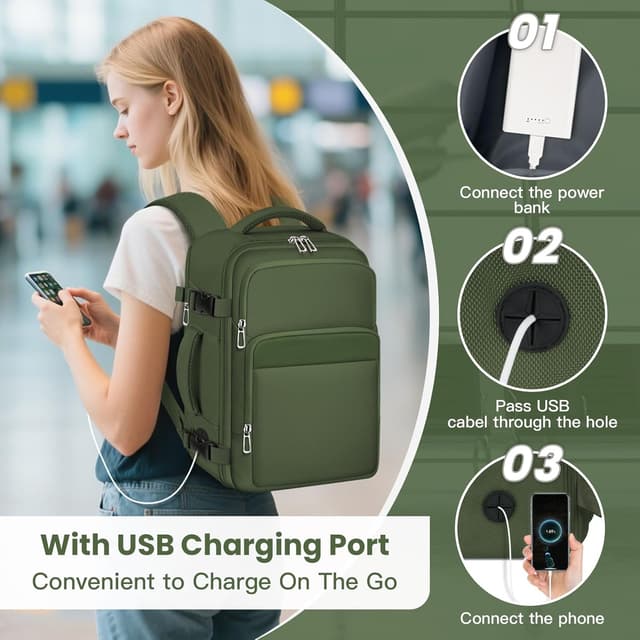 Detalle 2 de OTAHGK Cabin Bag 40x20x25 Ryanair