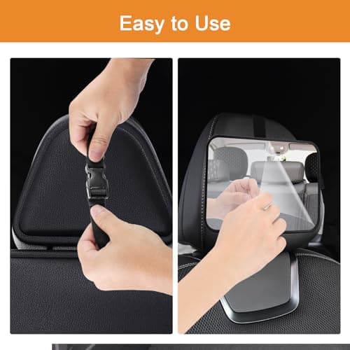 Thumbnail 4 de AiQInu Specchietto Retrovisore per Bambini auto nero