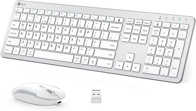 Detalle de iClever Wireless Keyboard and Mouse Set 90h