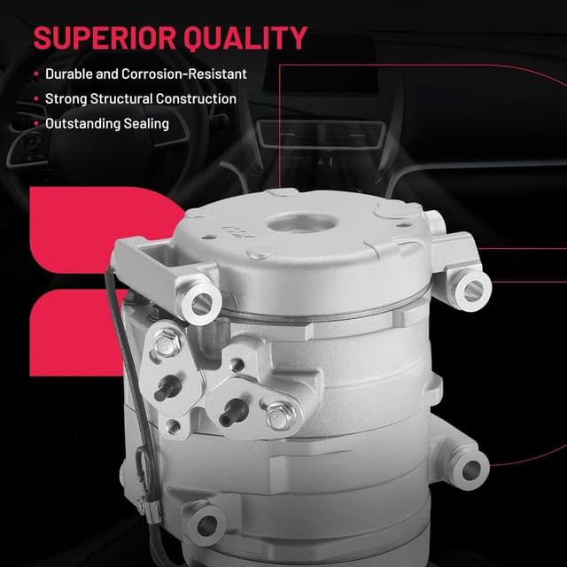 Detalle 2 de BDFHYK 98307 A/C Compressor for Select Acura MDX and Honda Models (Compatible Replacement)