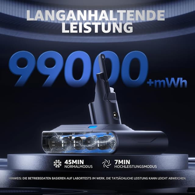 Detalle 2 de EGR V8 Ersatzakku für Dyson SV10