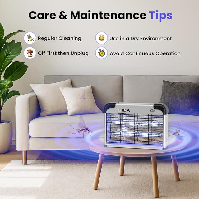 Thumbnail 5 de LiBa Electric Bug Zapper 2800V ⚡🪰