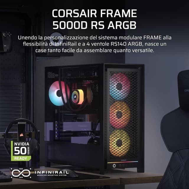 Thumbnail 1 de CORSAIR Frame 5000D RS ARGB