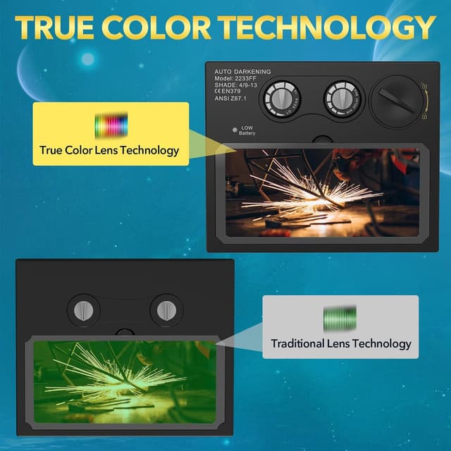 Thumbnail 1 de TRQWH auto darkening welding helmet