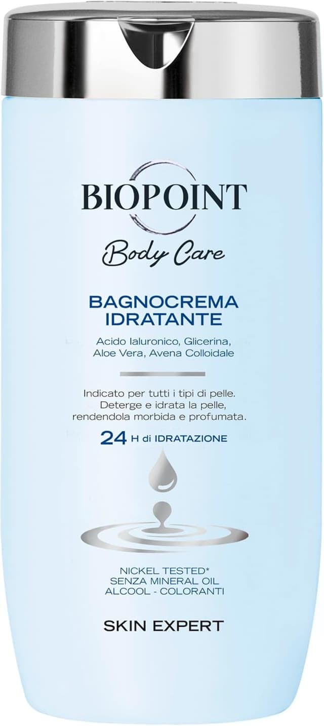 Detalle de BIOPOINT Bagno Crema Idratante 400 ml – detergente doccia tonificante e idratante