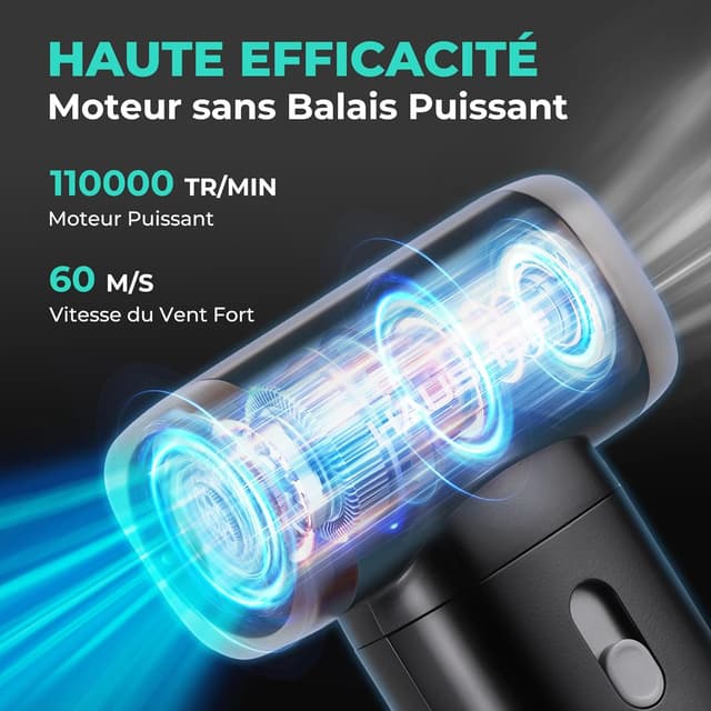 Thumbnail 1 de HAUSHOF Souffleur 8V portable